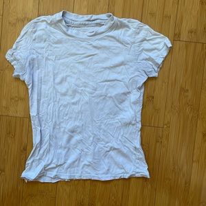 baby blue brandy melville top